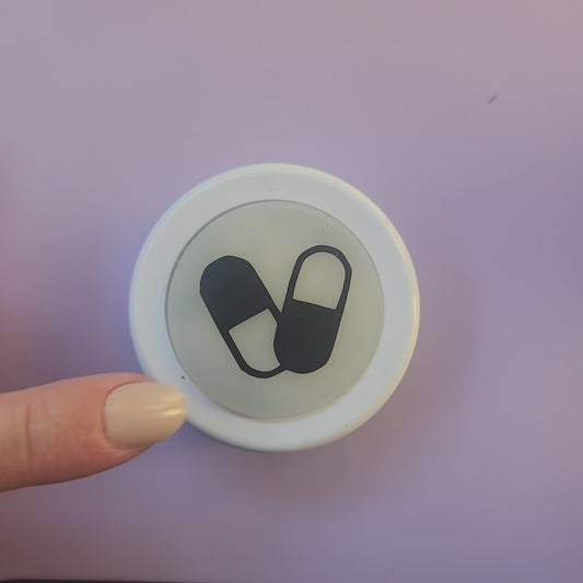 Personalised Morning Routine Push Lights – 9 Icon Full Set | Kids Routine Chart